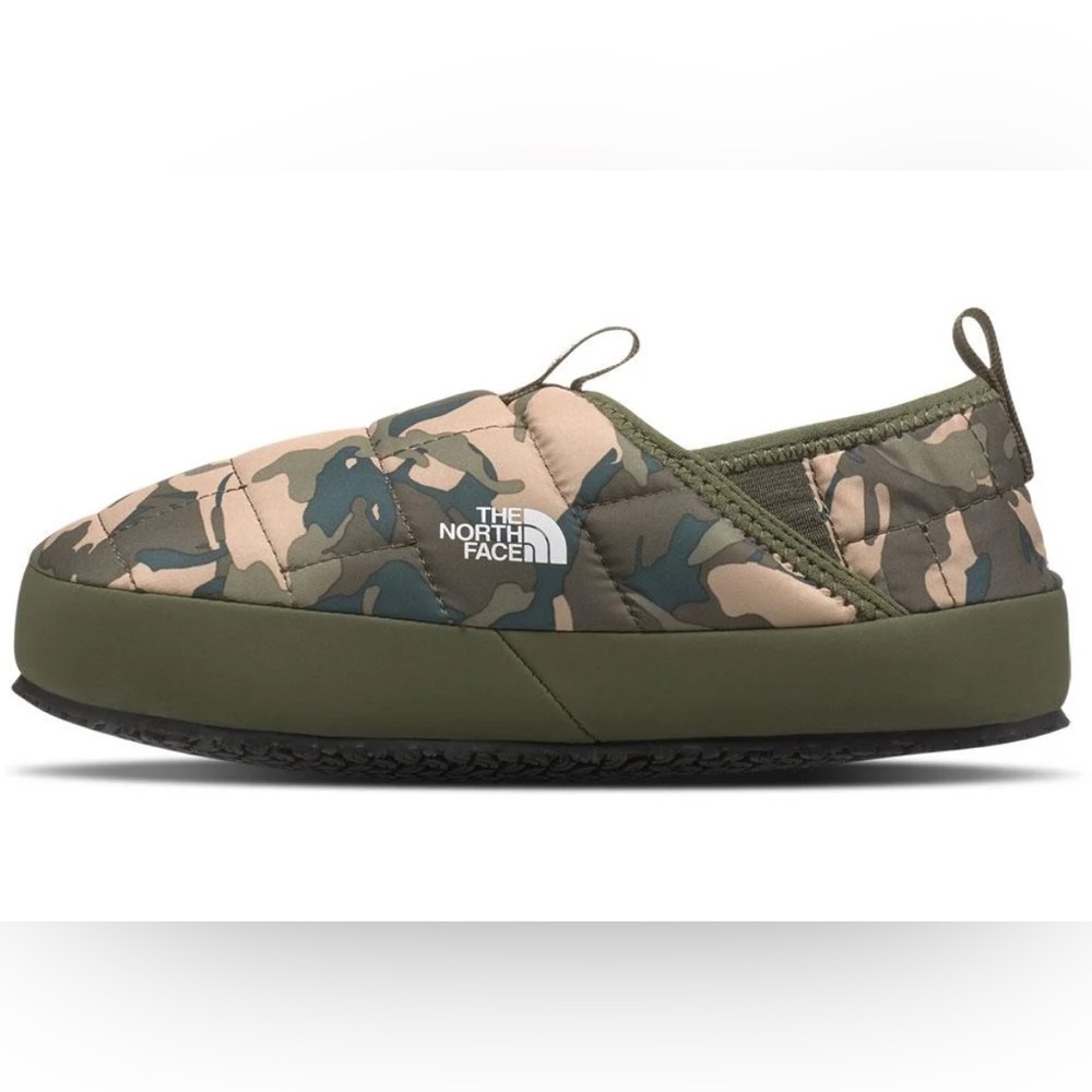 The North Face thermoball camo slipper size 5